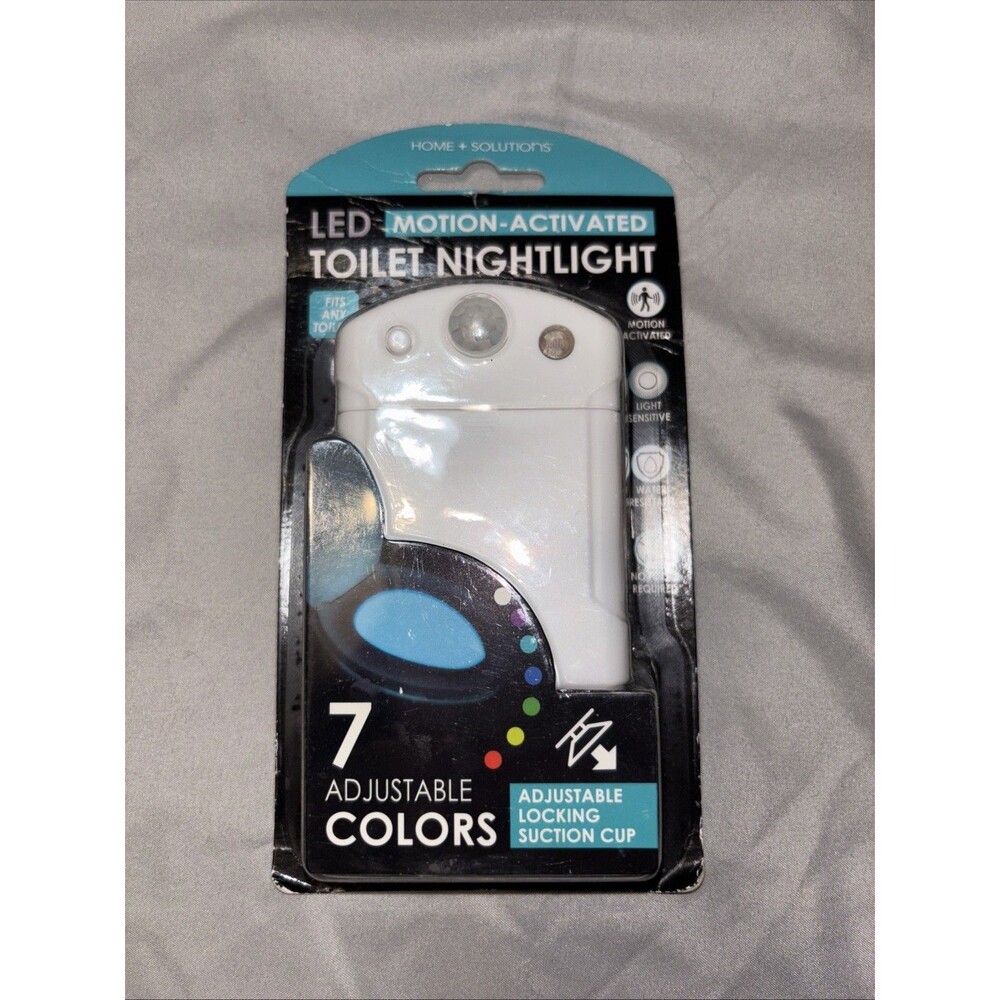Home Solutions LED Motion Activated Toilet Nightlight